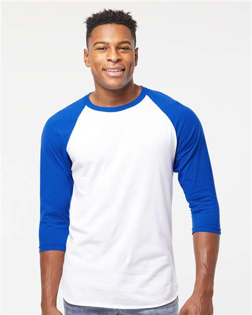 Unisex Fine Jersey Raglan T-Shirt - 245 180