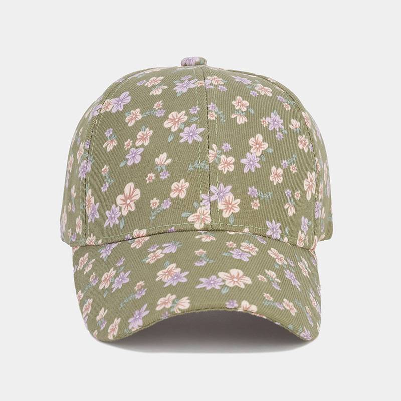 Floral Print Baseball Cap 8