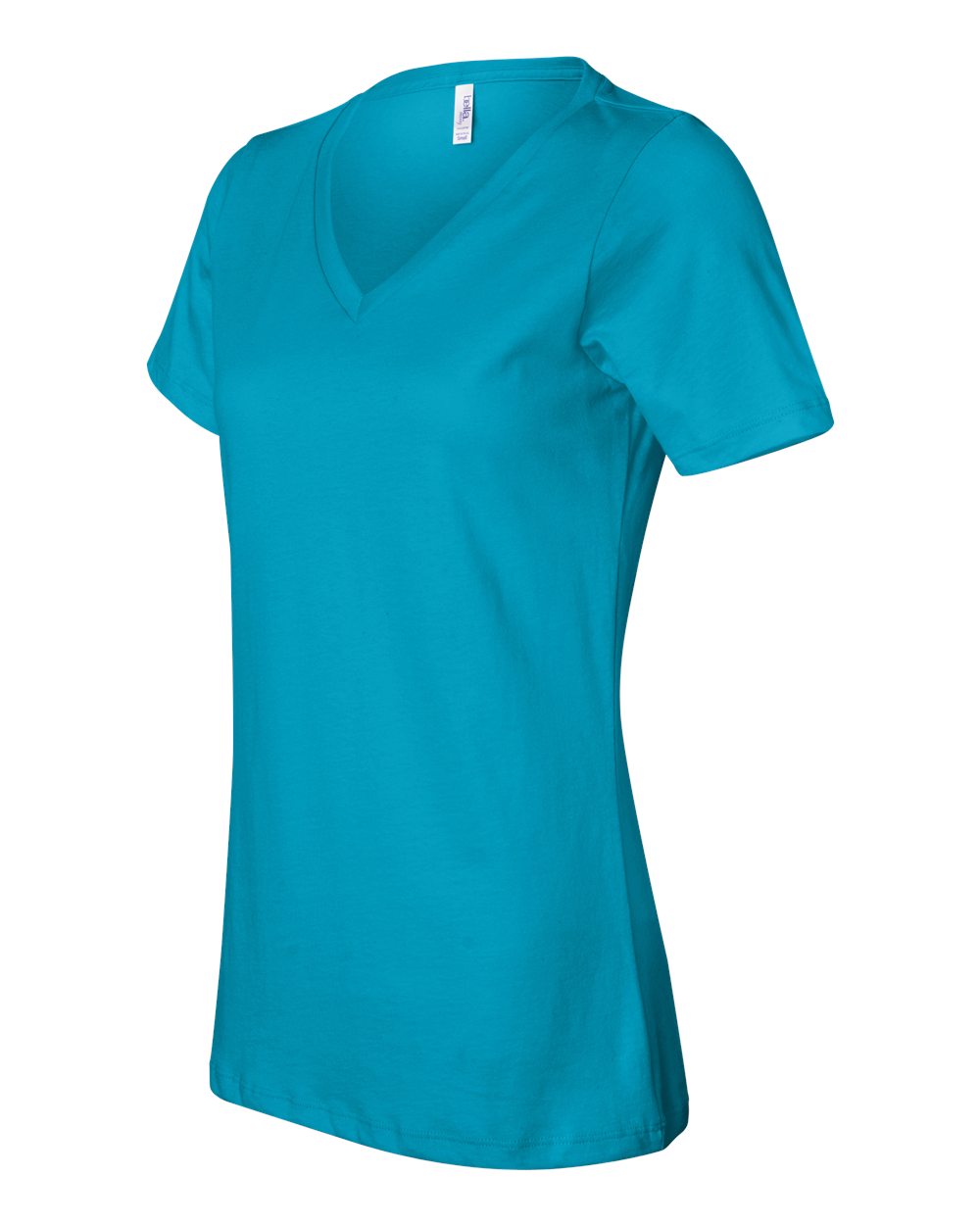 Women's Relaxed Jersey V-Neck Tee - 6405 71
