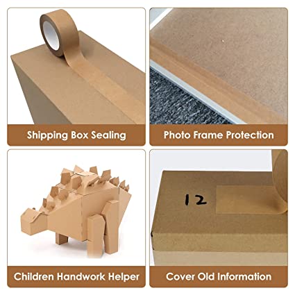 2inch x 55 YD Self Adhesive Kraft Tape 3