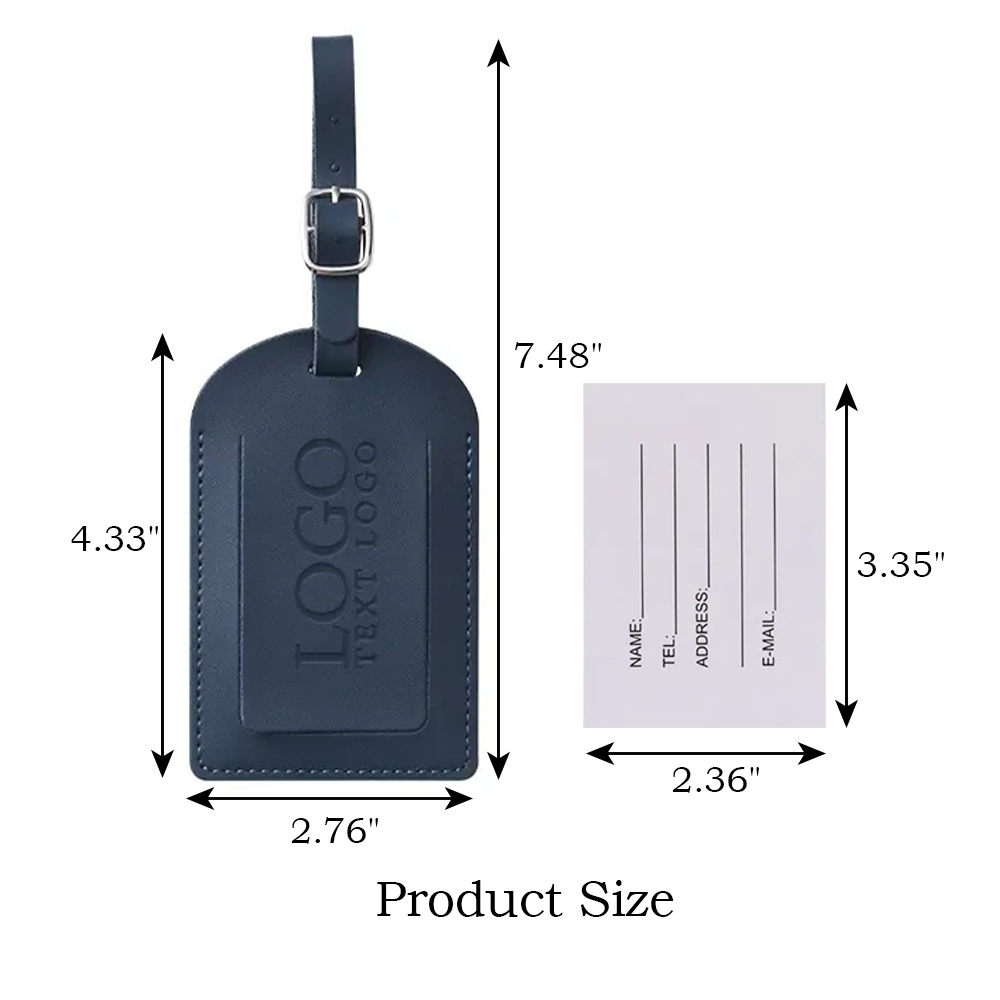 Business Genuine Leather Luggage tags 6