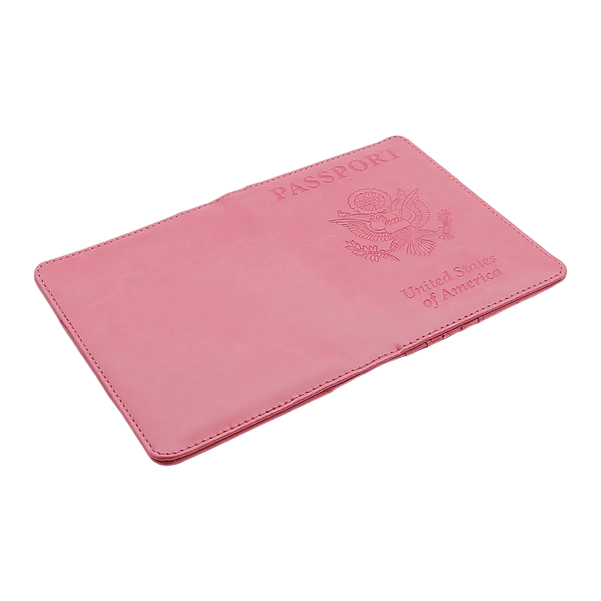 PU Leather Passport Wallet With RFID Blocking 5.5" By 4.1" 10