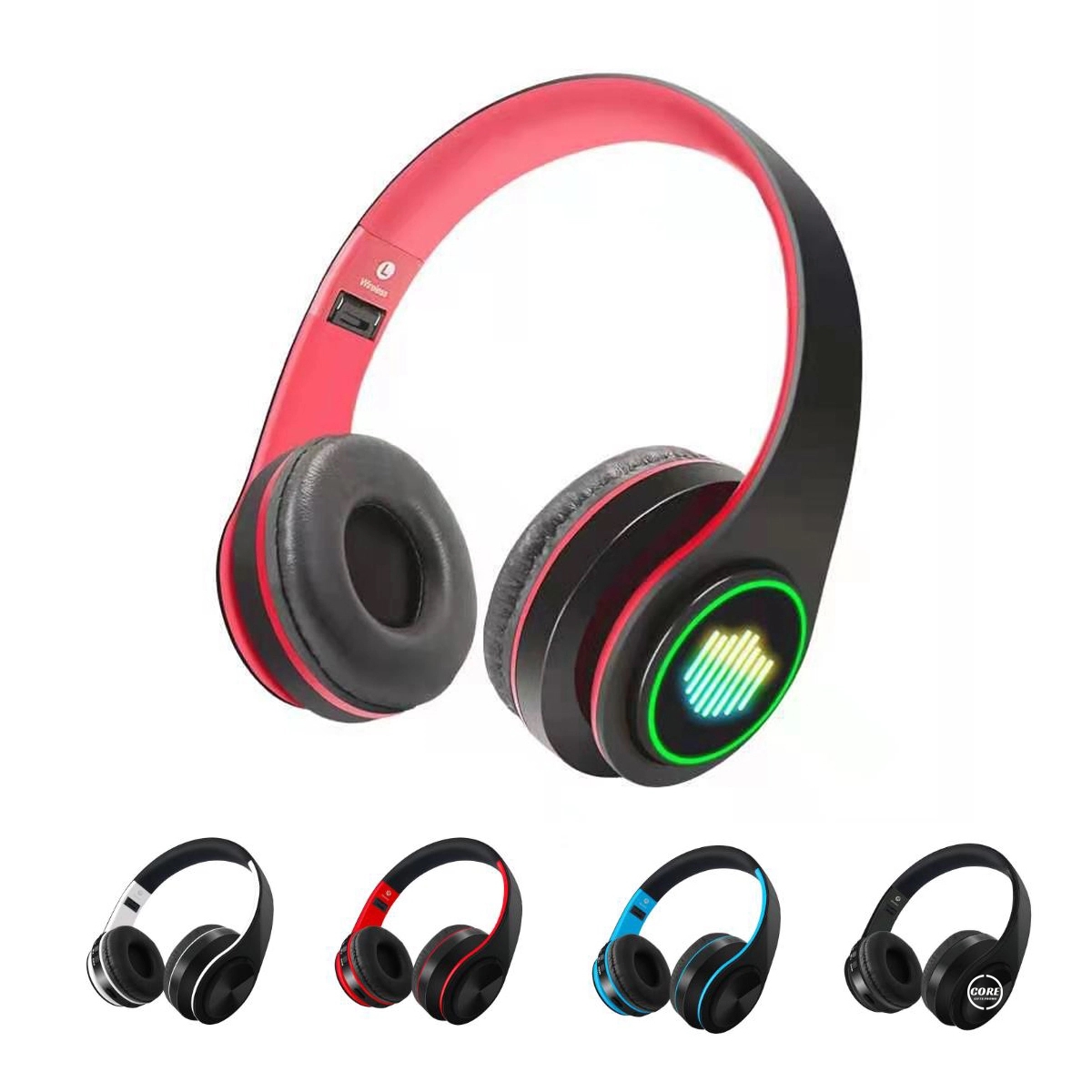 Bluetooth Headphones Over Ear Stereo Wireless Headset 1