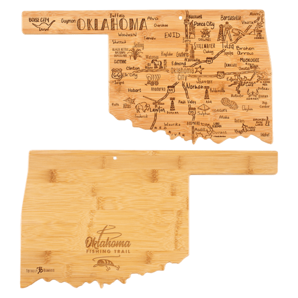 U.S. Destination Bamboo Cutting and Serving Boards 52