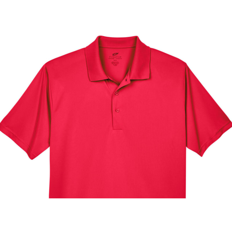 UltraClub Men's Cool & Dry 8-Star Elite Performance Interlock Polo 25