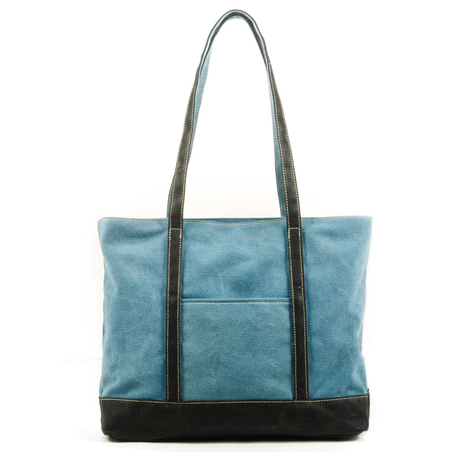 Multicolor Canvas Water-resistant Tote Bag 7
