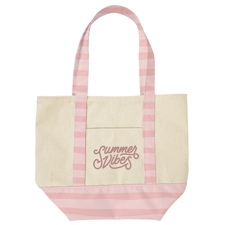 Carmel Mini Canvas Tote Bag – Full Color, Made in USA 9