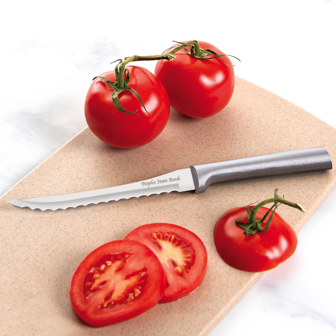 Tomato Slicer Knife w/Silver Handle 4