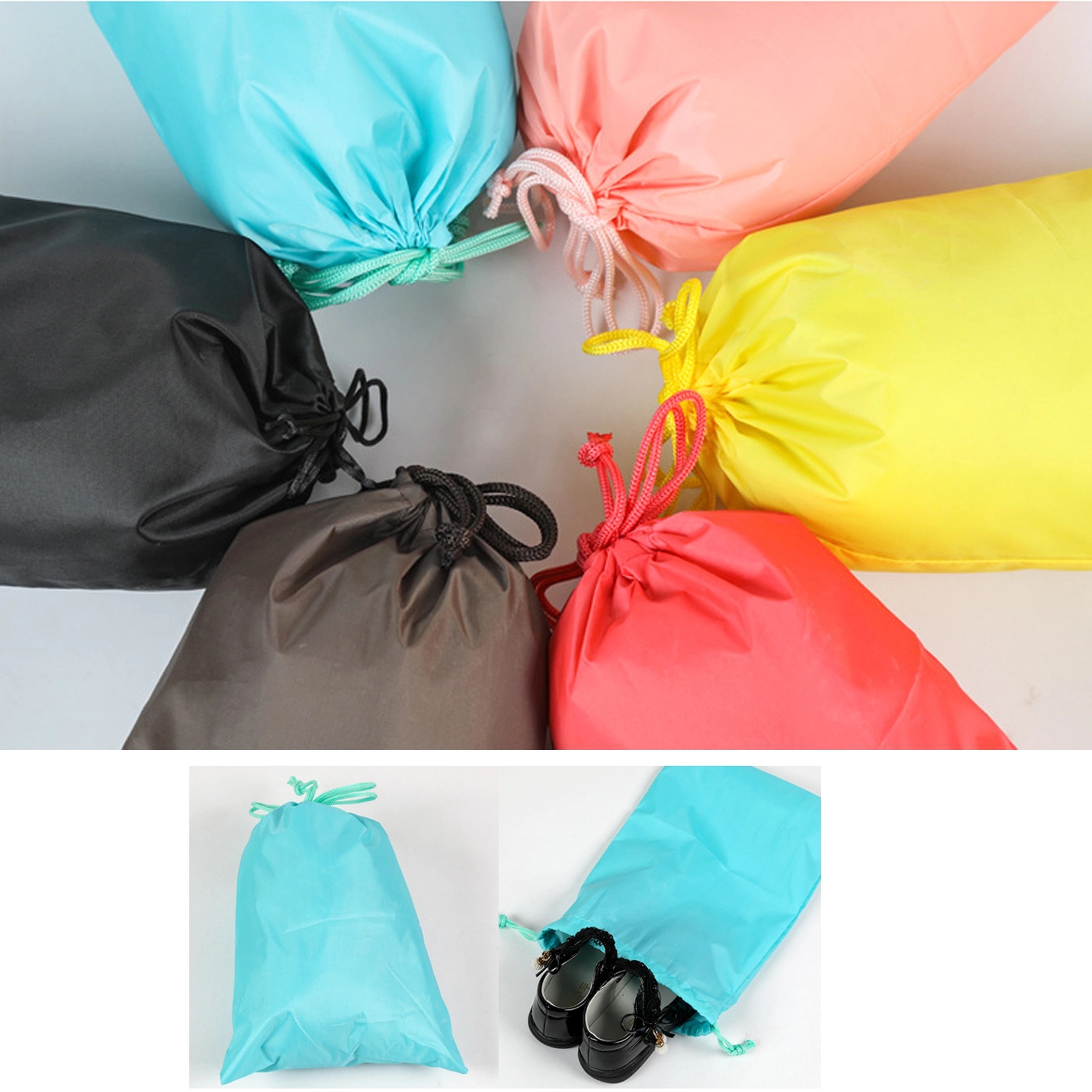 Waterproof Drawstring Storage Packing Bag for Outdoor Travel 11