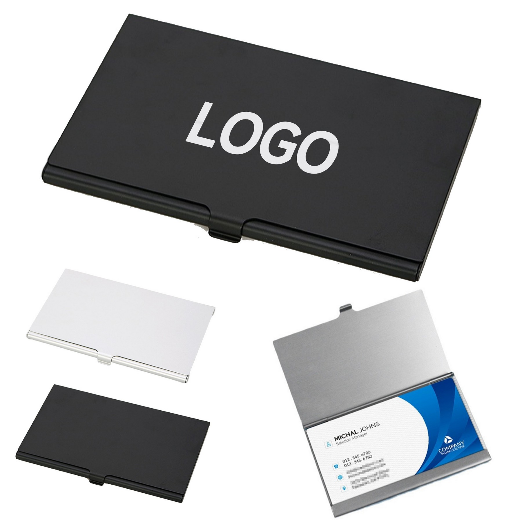 Portable Business Card Box 1