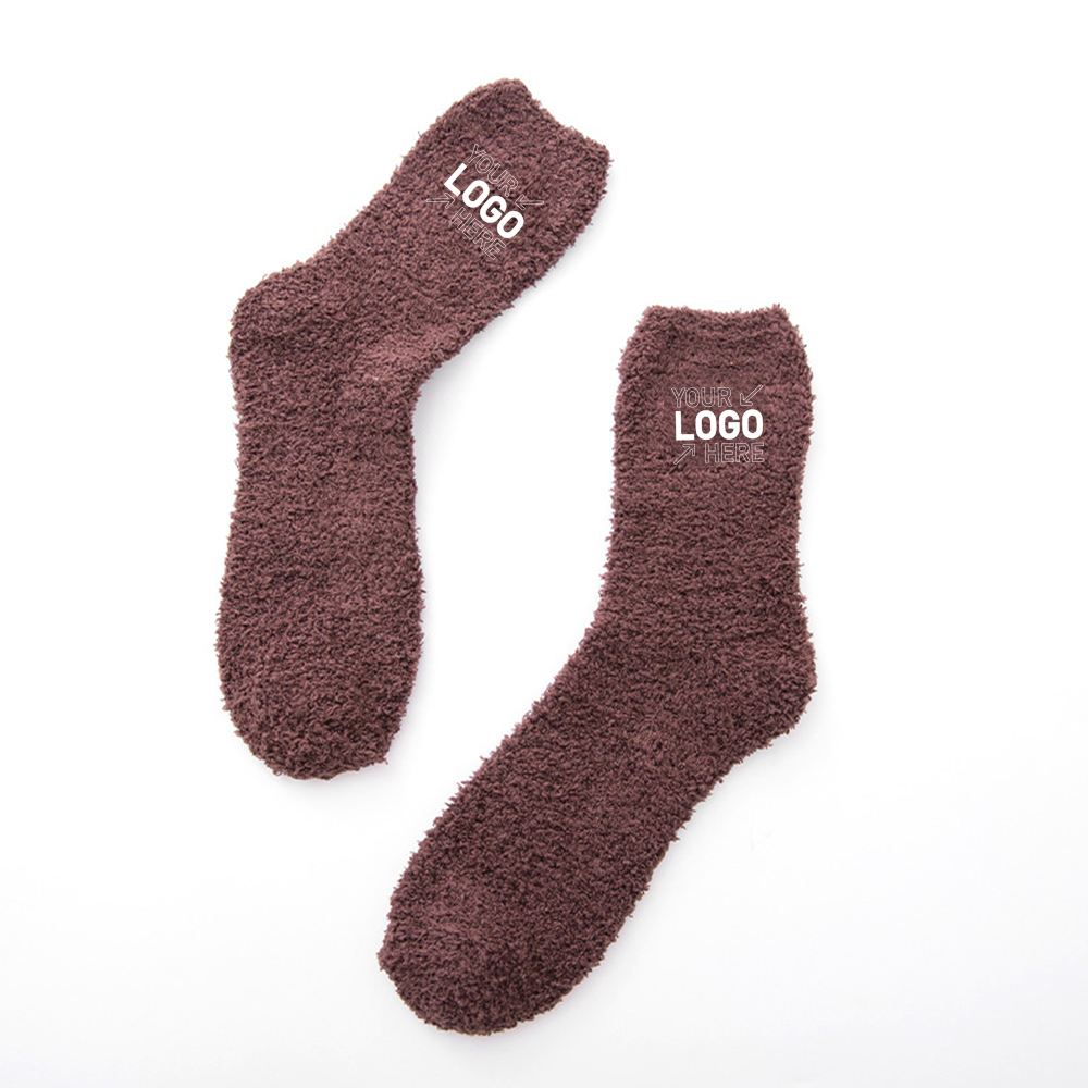 Fuzzy Coral Fleece Socks 6