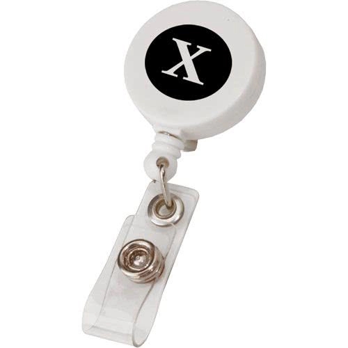 Round Retractable Badge Holder 1