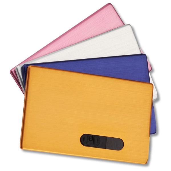 Custom Metal Slide USB Memory Cards 5