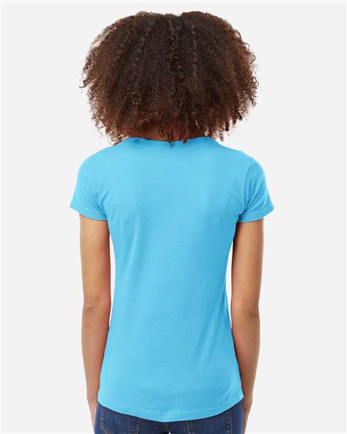 Women's Fine Jersey V-Neck T-Shirt - 214 56
