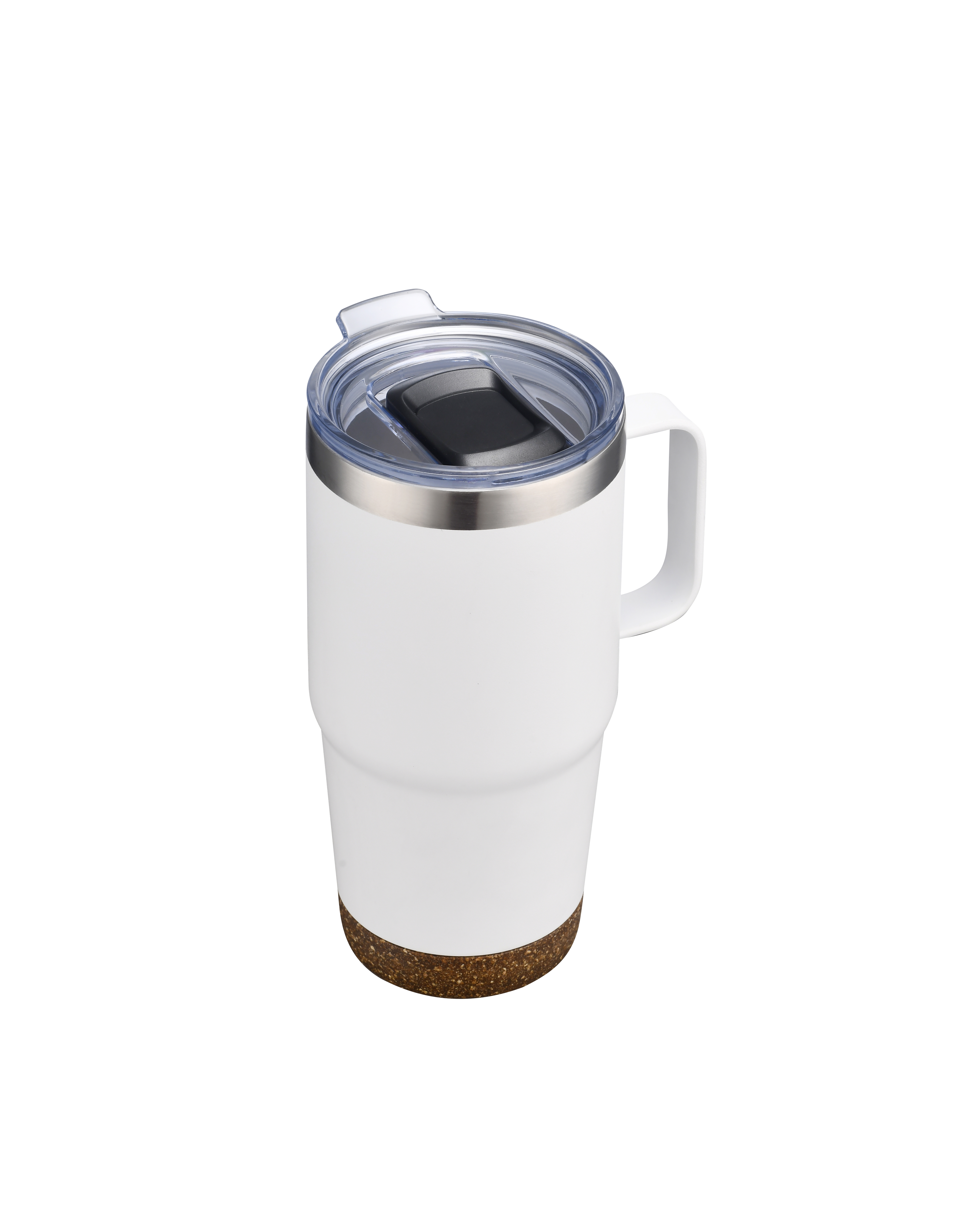 24 oz S/S Travel Mug with Cork Bottom 10