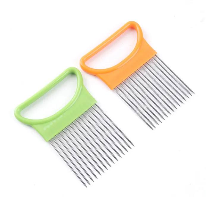 Onion Vegetable Tomato Holder Slicer Cutter 3