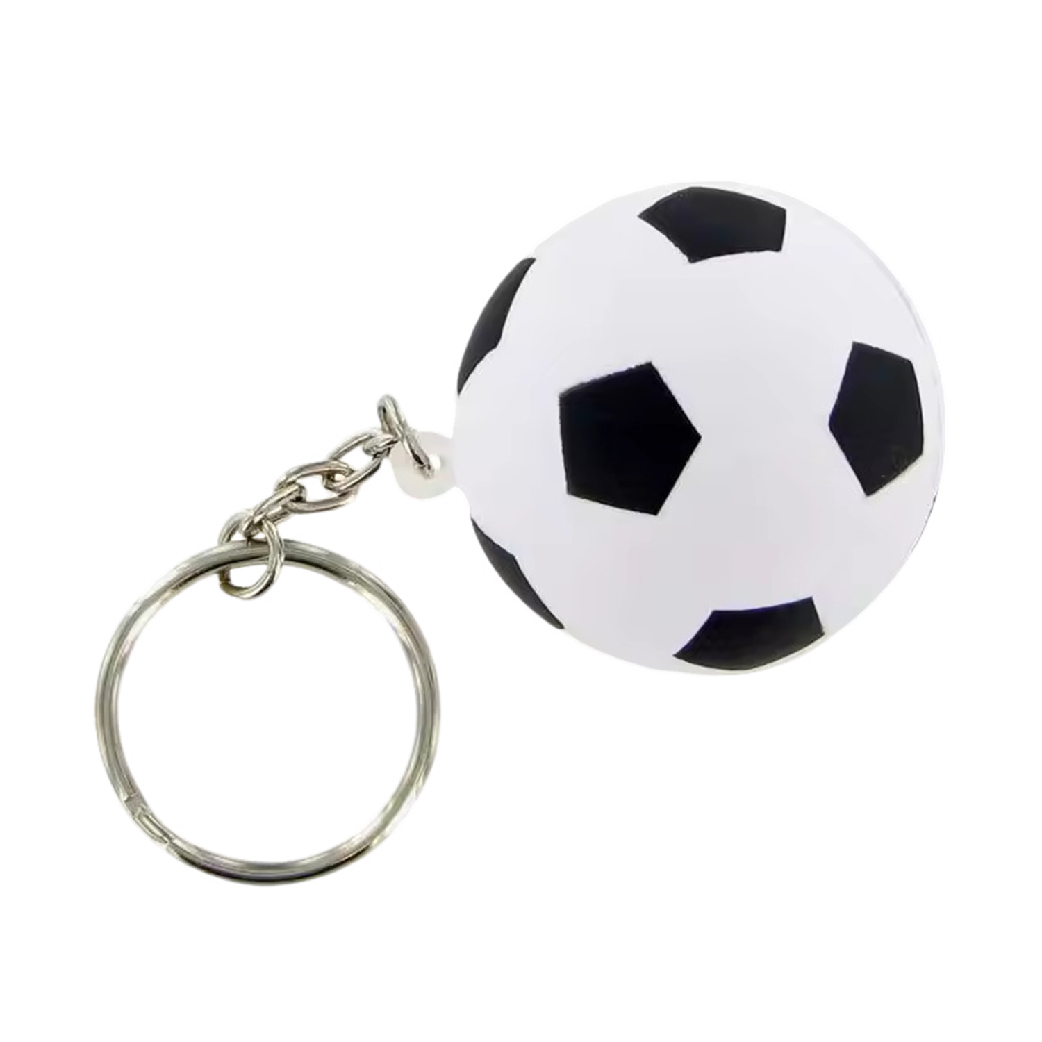 PU Football Shaped Stress Reliever Keychain 3