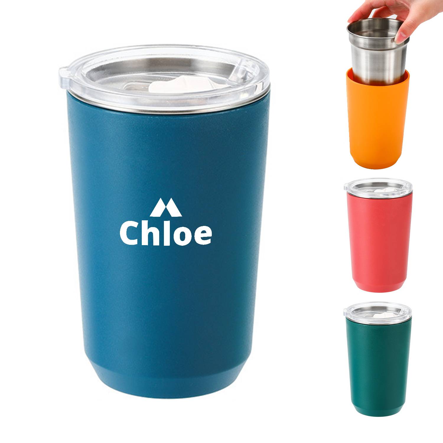 16oz Stainless steel insulated cup 1