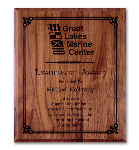 Wood Plaque 10 1/2" x 13" 2
