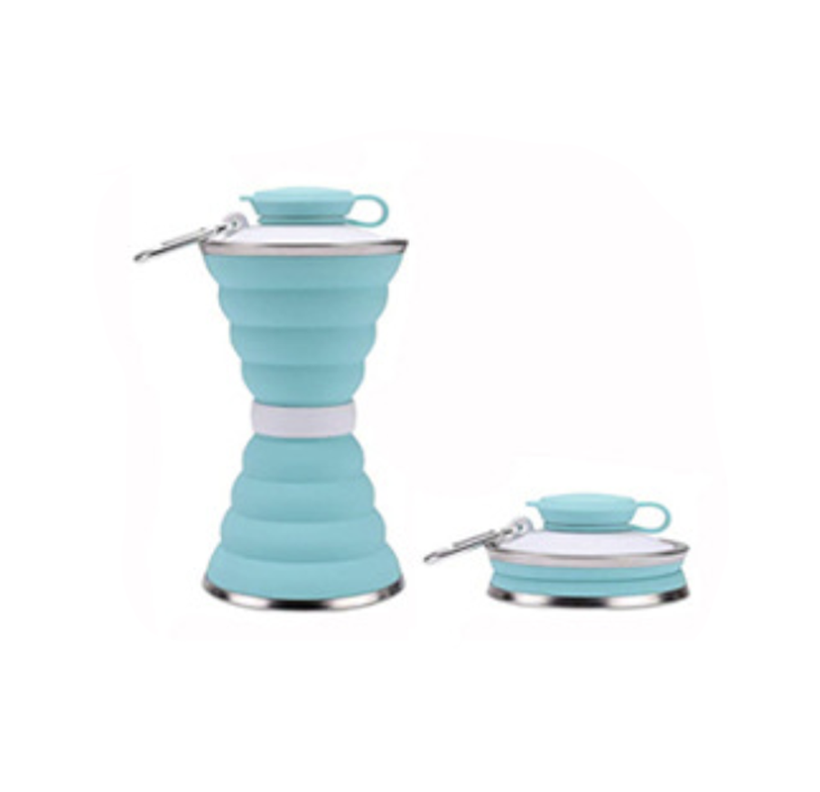 Collapsible Silicone Sports Travel Water Bottle 6