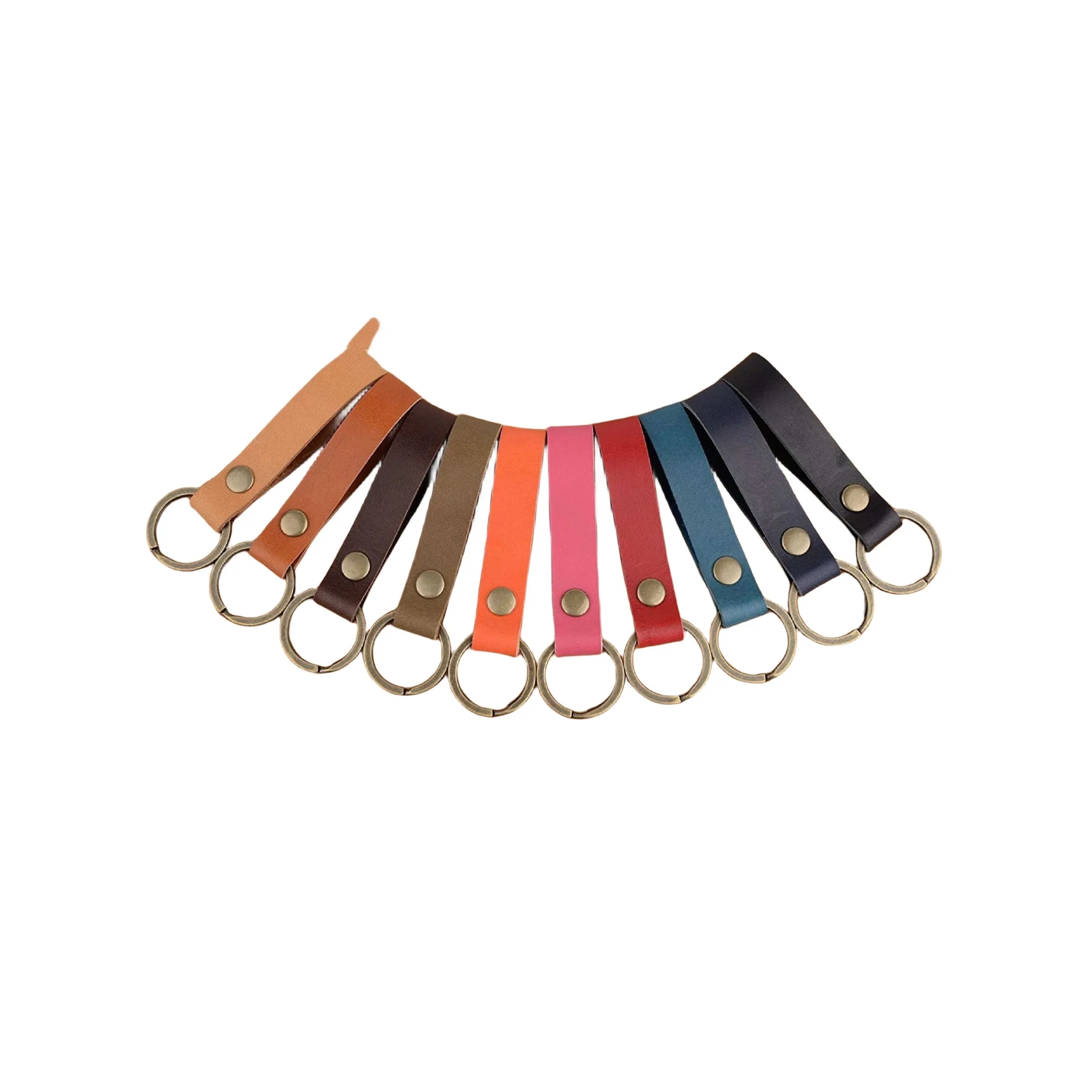 Cowhide keychain 4
