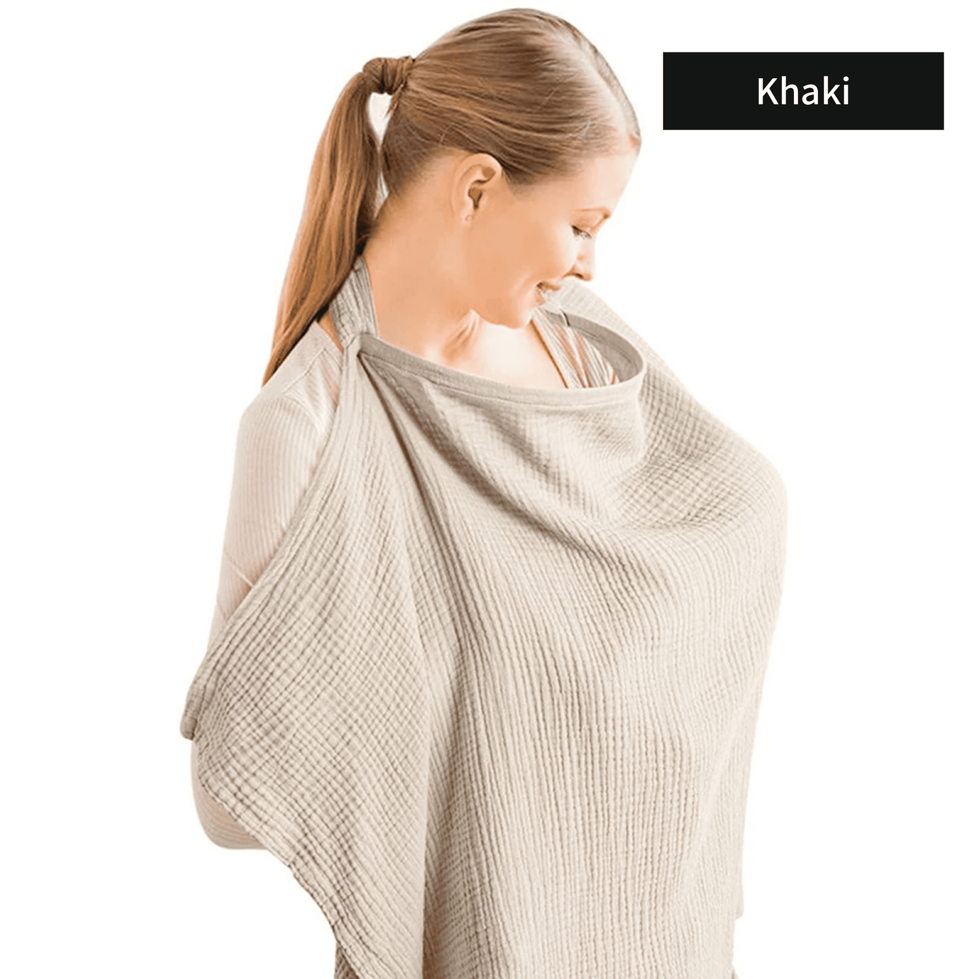 Soft Muslin Nursing Wrap 4
