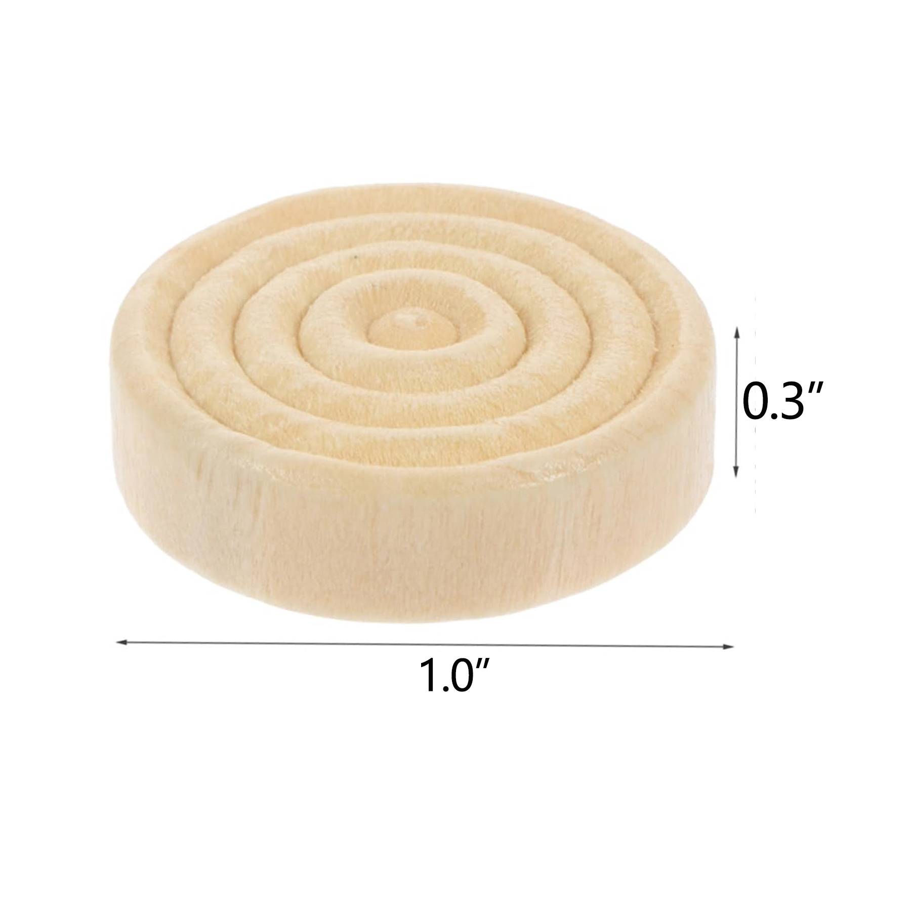 Solid Wooden Round Checkers Pieces Chess 2