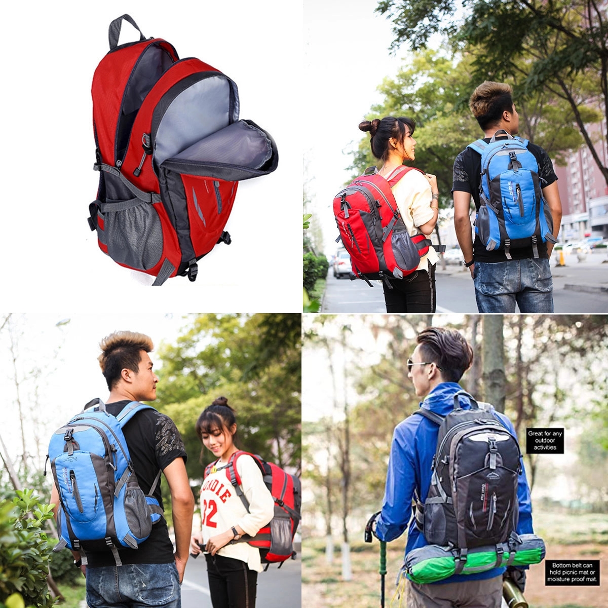Lightweight Camping Travel Backpack 5