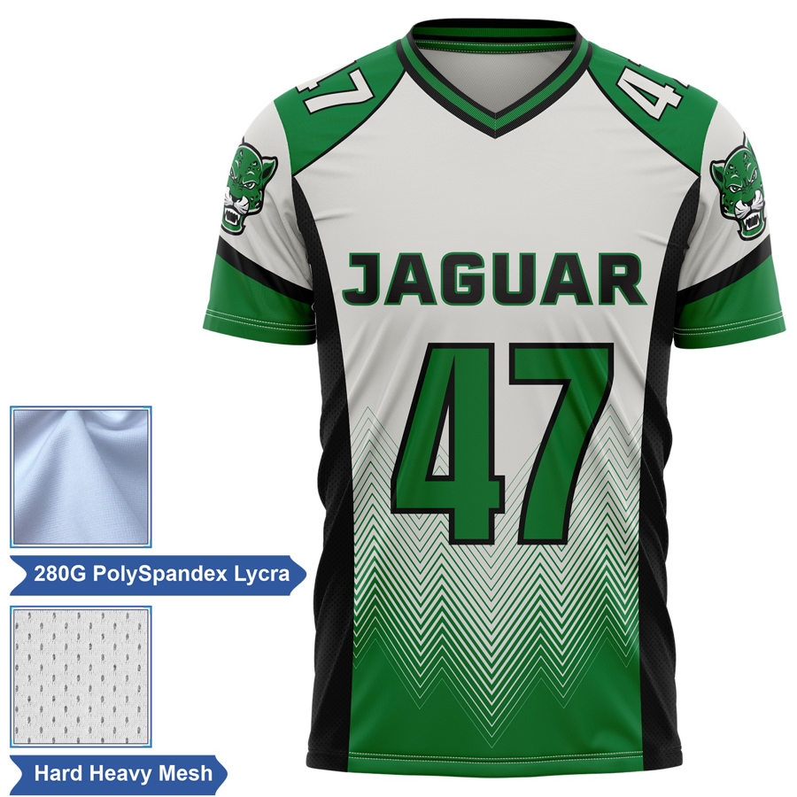 Men's & Kids' Premium Sublimation Football Fanwear Jersey w/ Shoulder 3
