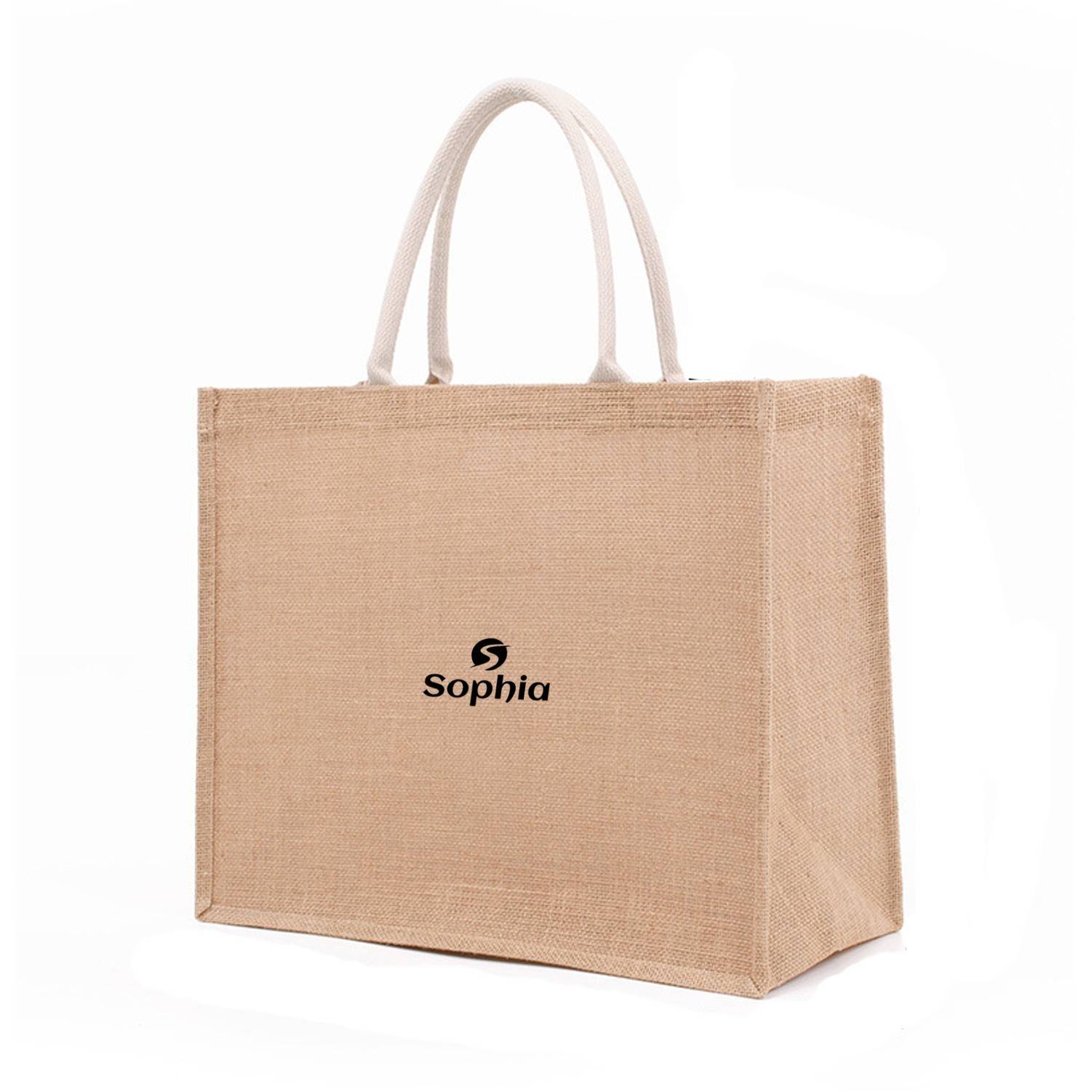 Large Beach Tote Handbag, custom tote bag with logo imprint 2