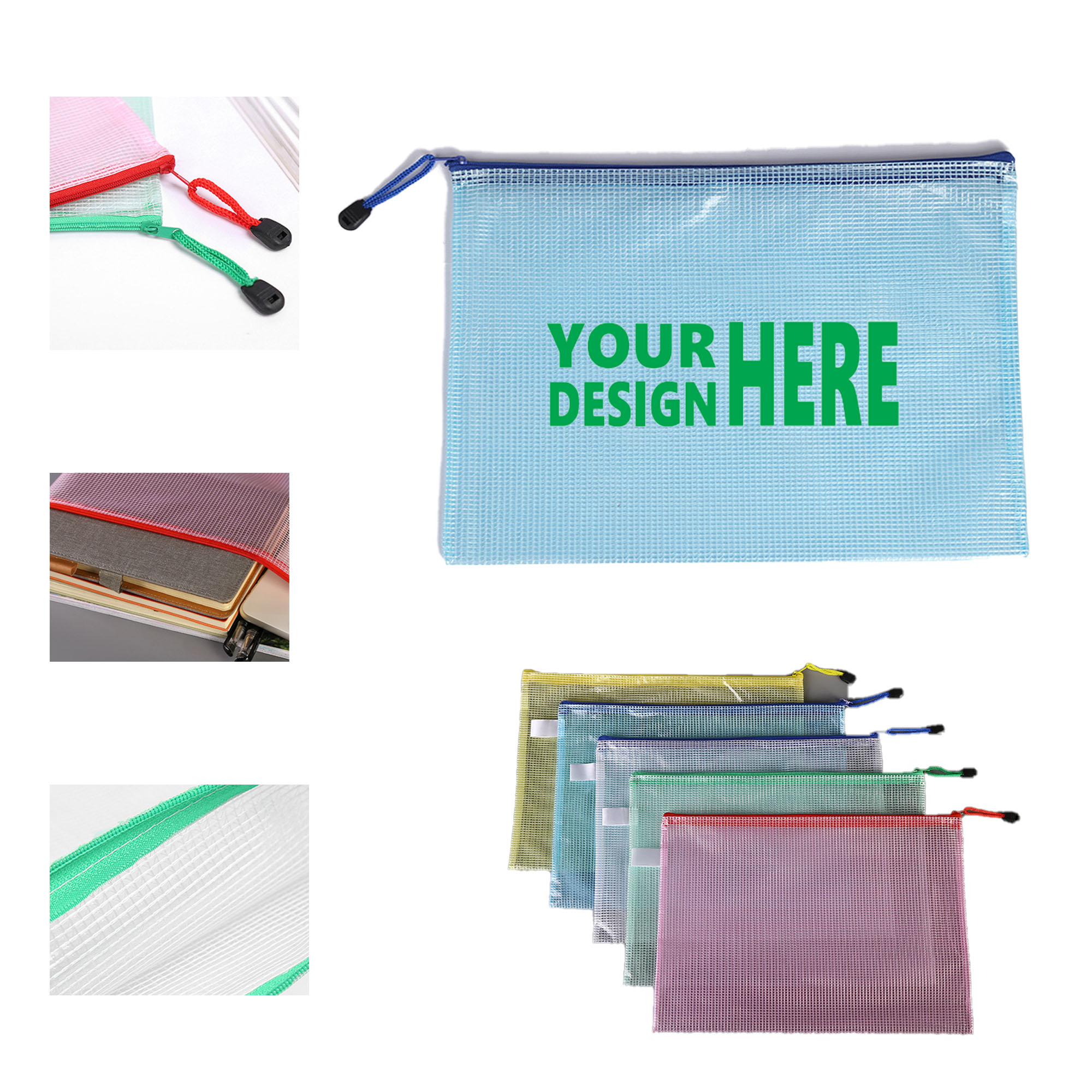 A4 Transparent File Bag 4
