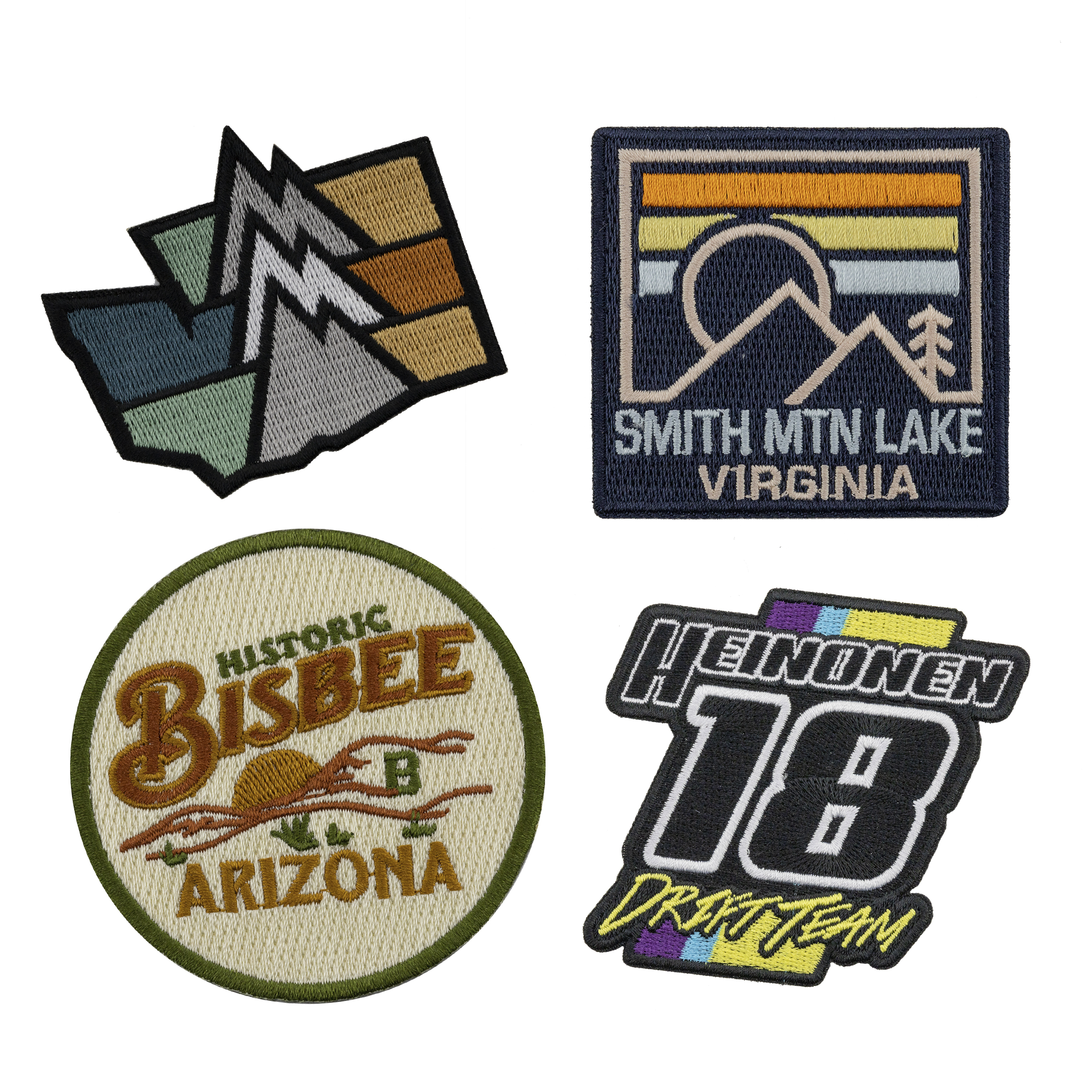 Custom Recycled Embroidered Patches (3.5") 2