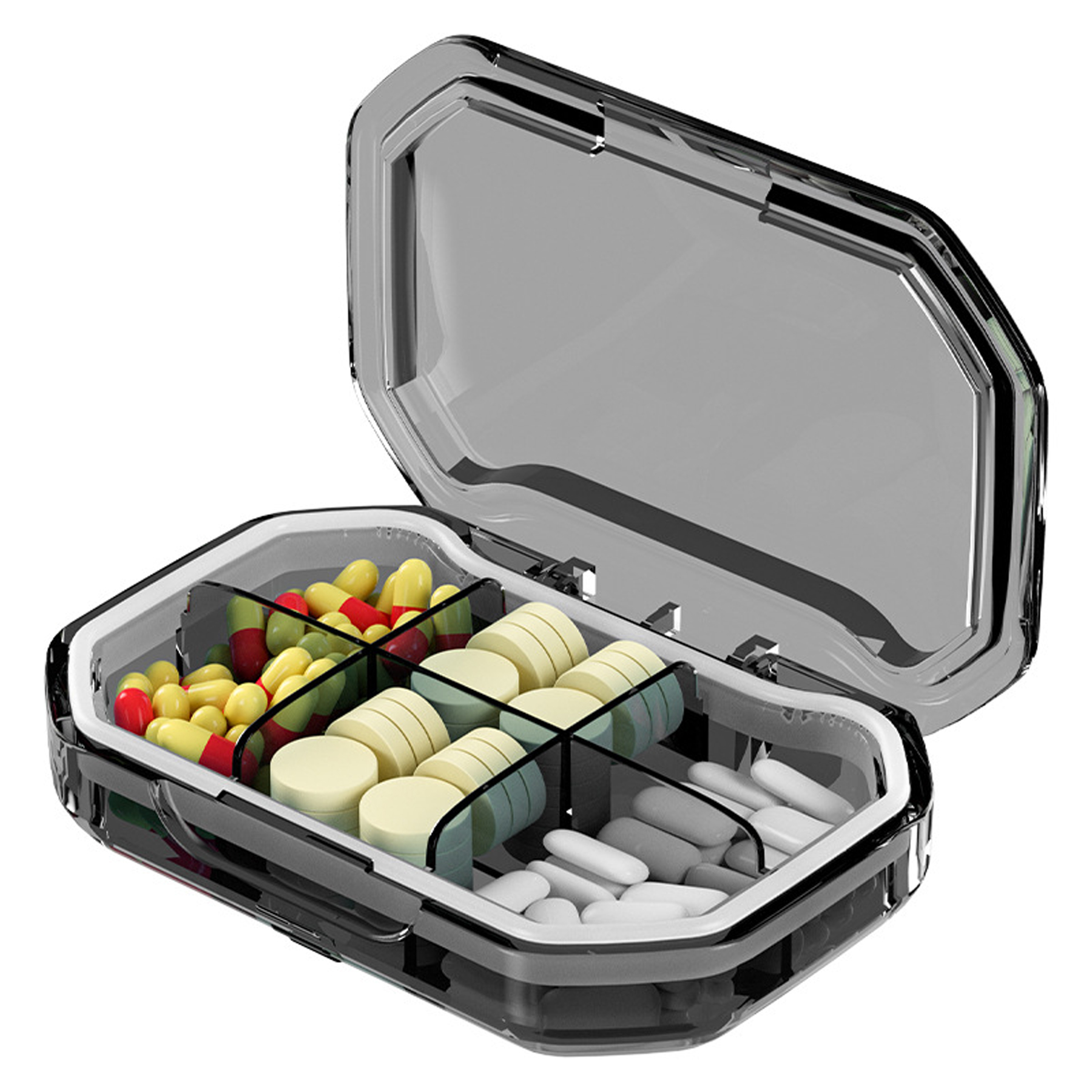 Travel Pill Case Medicine and Vitamin Organizer