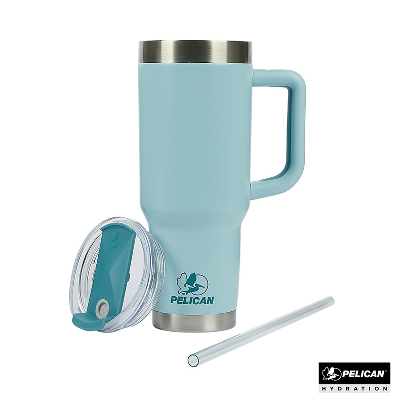 Pelican Porter™ 40 oz. Recycled Double Wall Stainless Steel Travel Tumbler 21