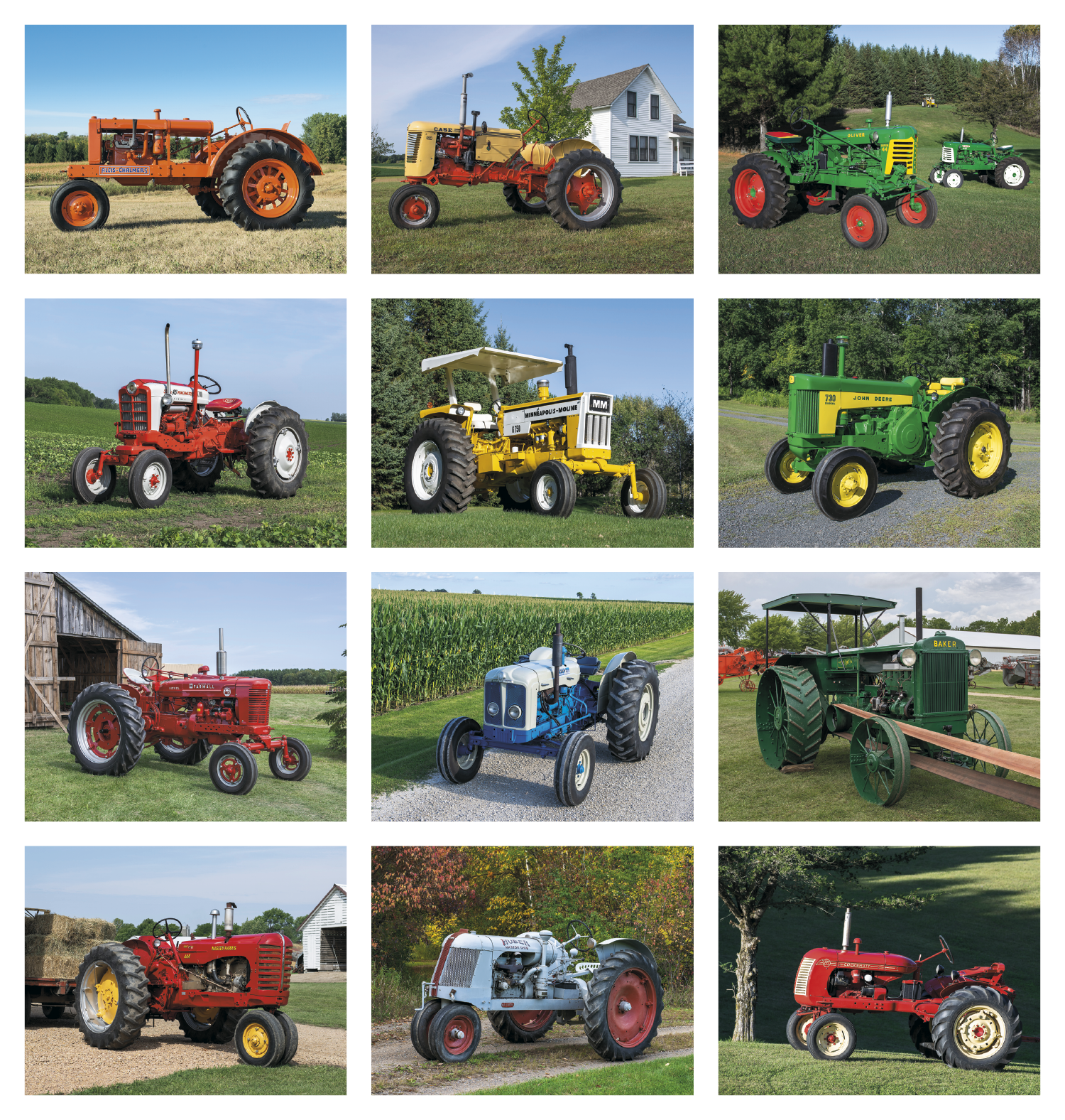 Good Value™ Classic Tractor - Spiral Calendar 41