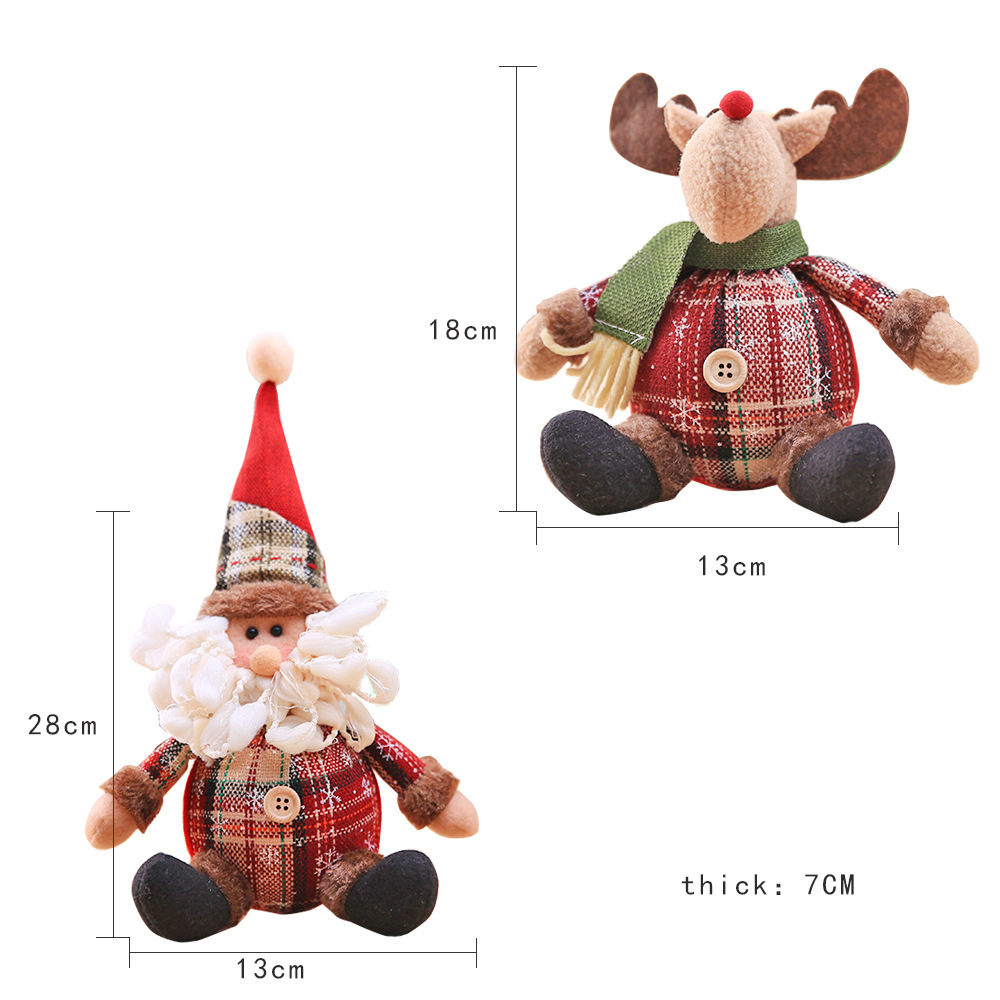 Christmas Tree Plaid Doll 2