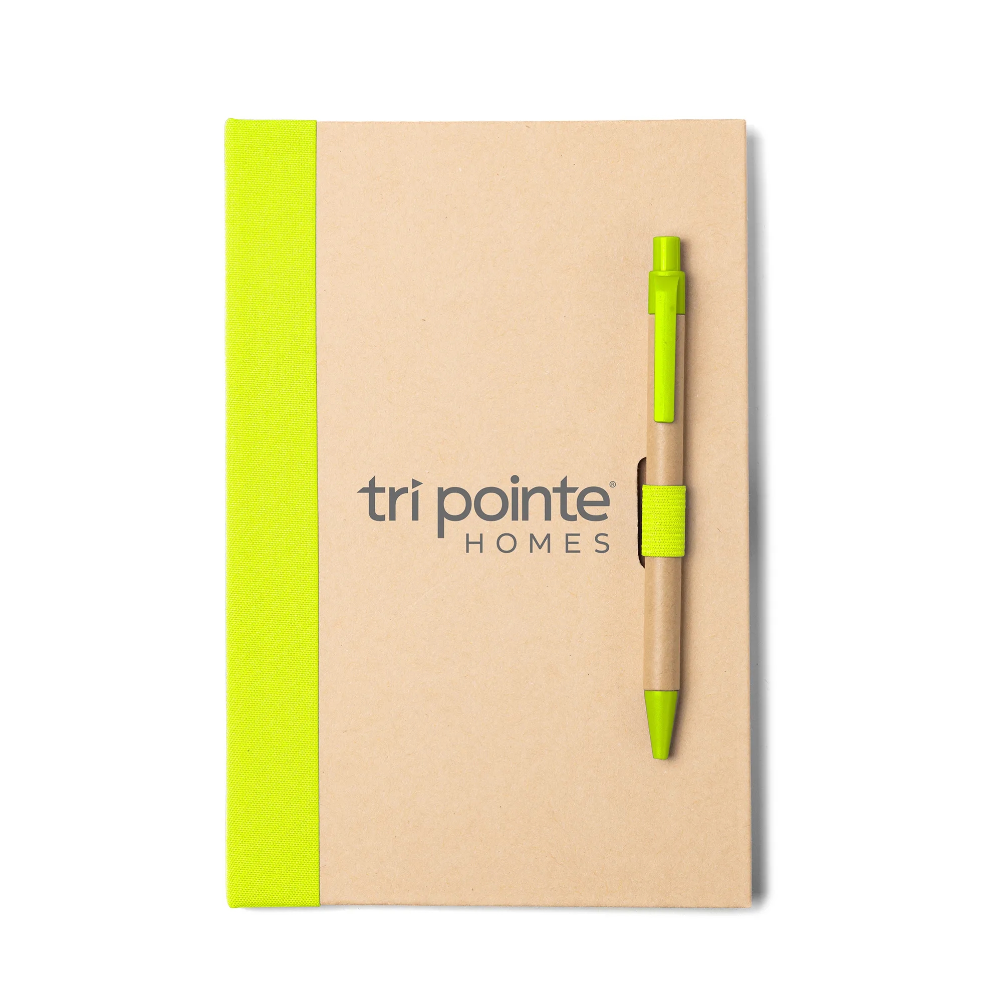 Binded Kraft Journal with Pen Closure 32
