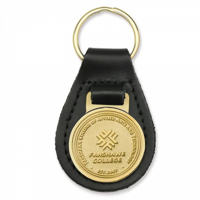 Classic Leather Keychain (shape 2) 1