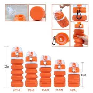 T Shirt Water Bag With Carabiner 500ml 20