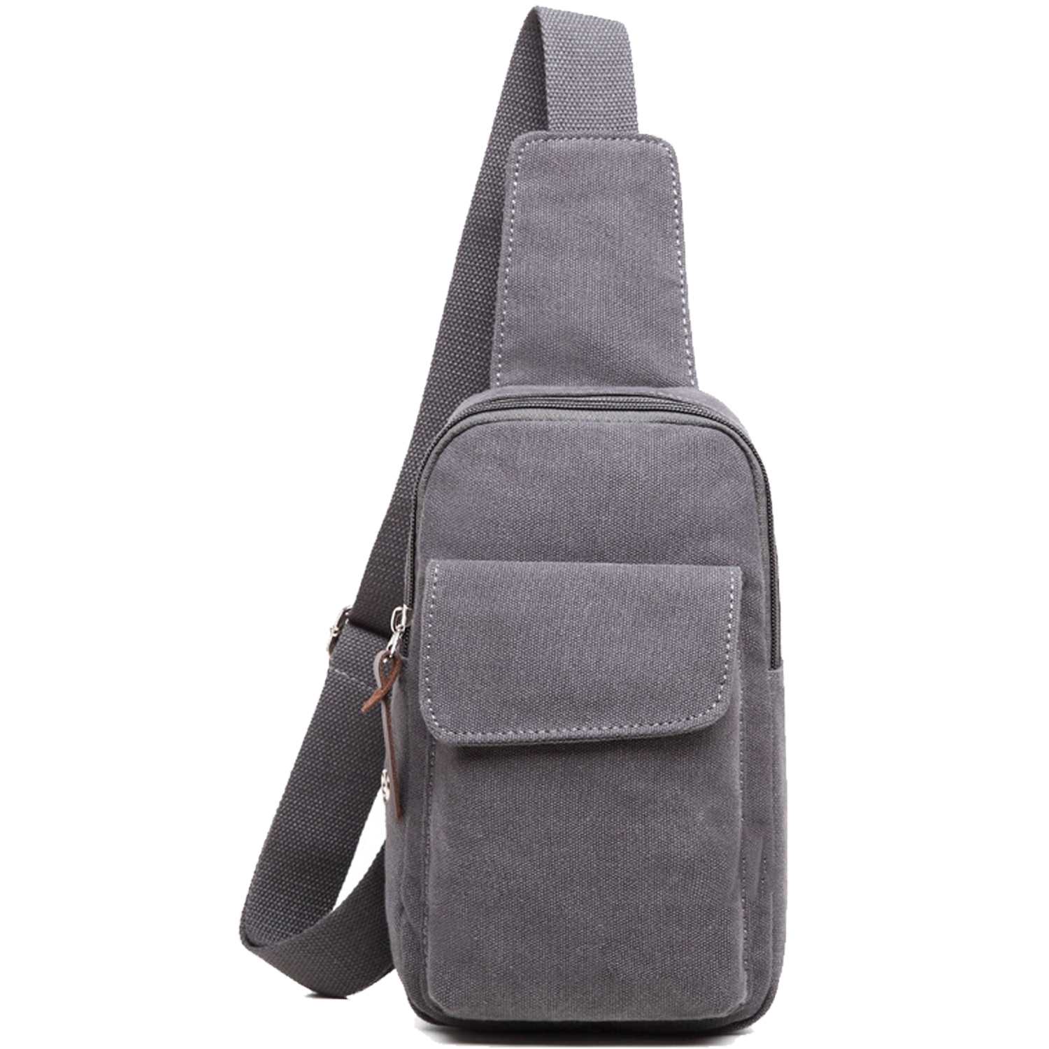 Canvas Crossbody Backpack for Women & Men Chest Bag 5