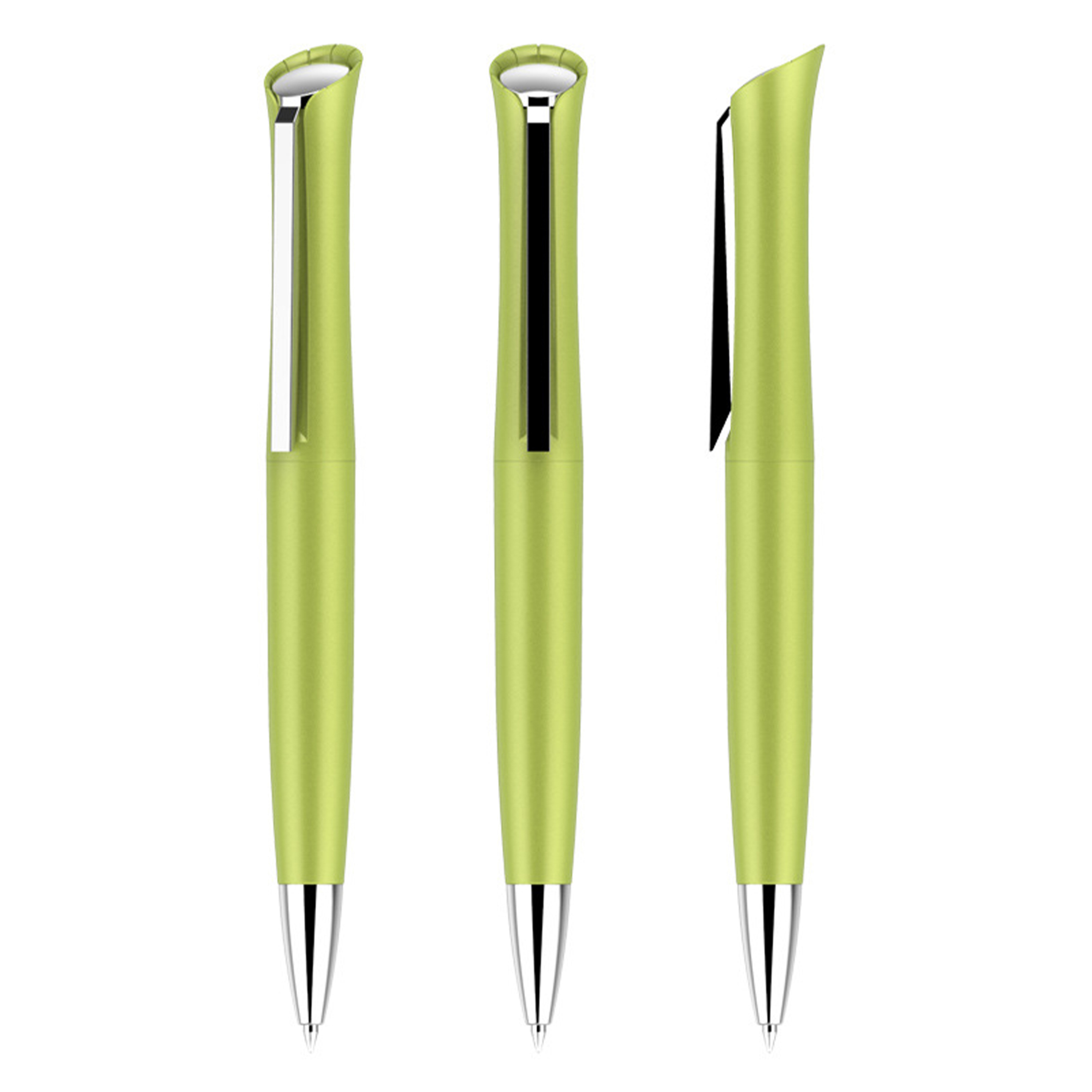 Steel Simple Business Twist Ballpoint Pen 9