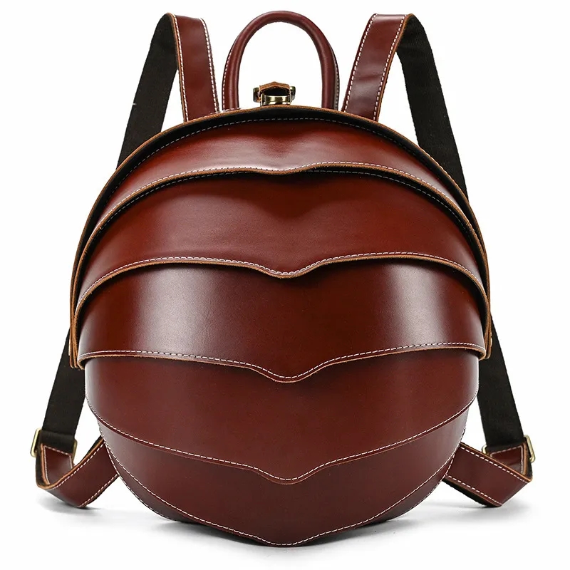 Leather Beetle Backpack 9
