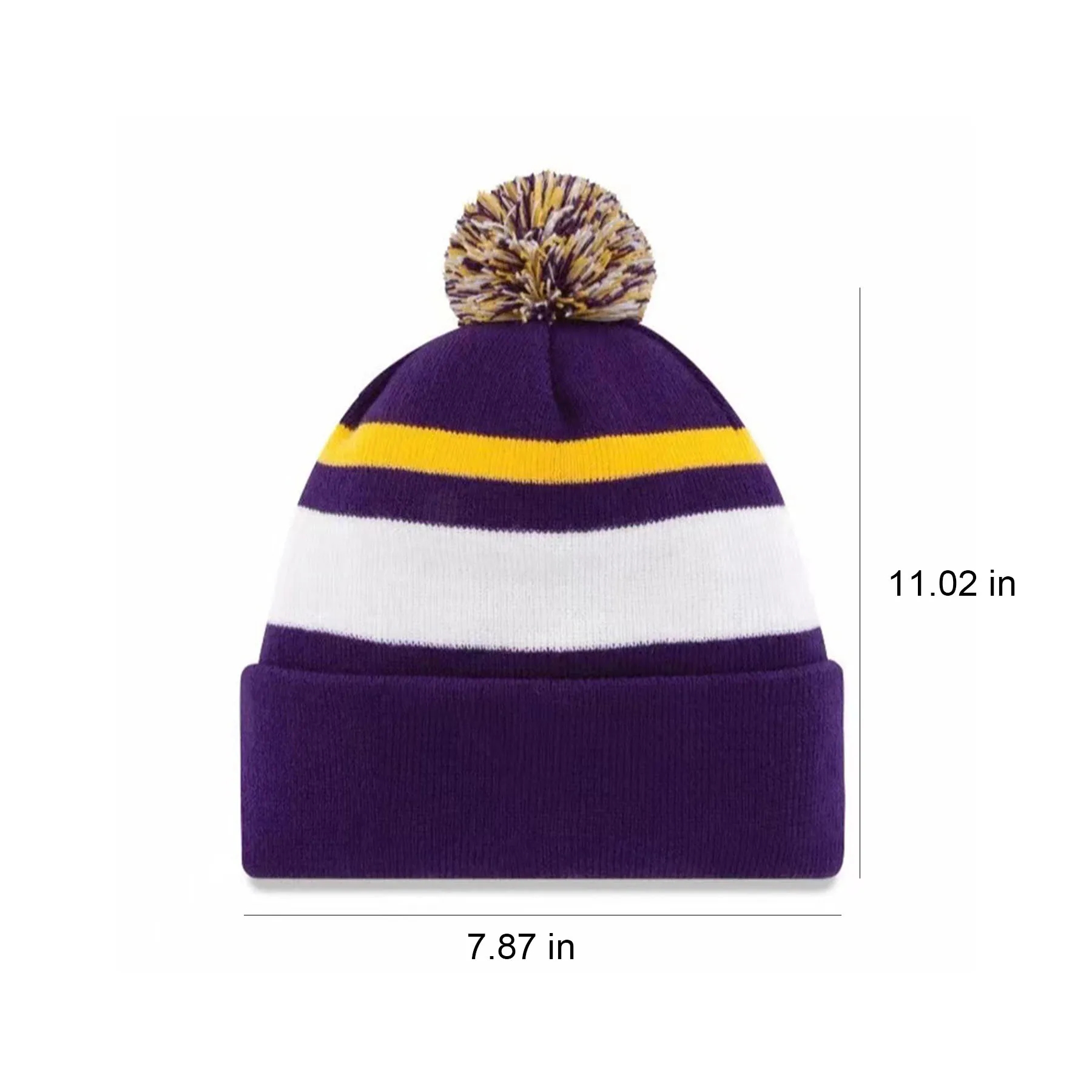 Versatile Ear-Covering Acrylic Knit Beanie 3