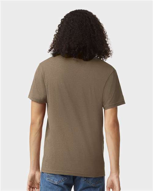 Unisex CVC V-Neck Tee - 2006CVC 54