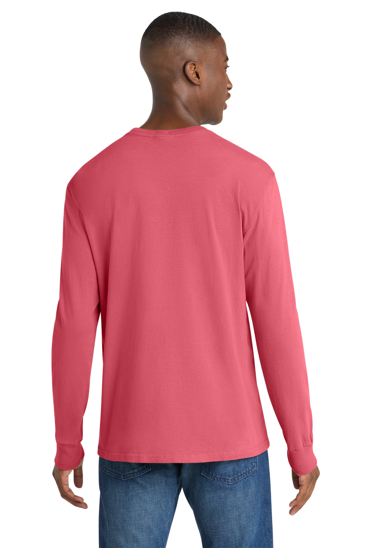 Port & Co Beach Wash Garment-Dyed Long Sleeve Tee PC099LS 10