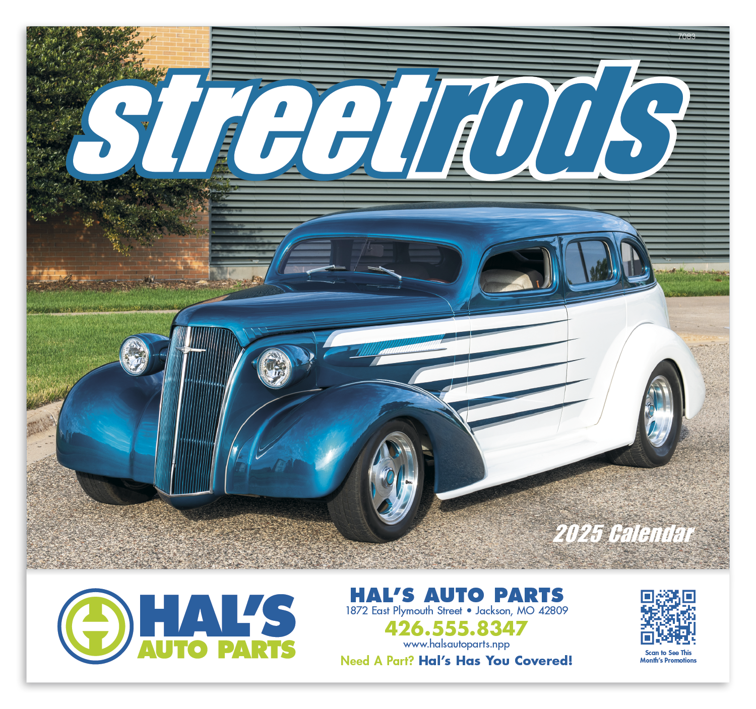 Good Value™ Street Rods - Stapled Calendar 11