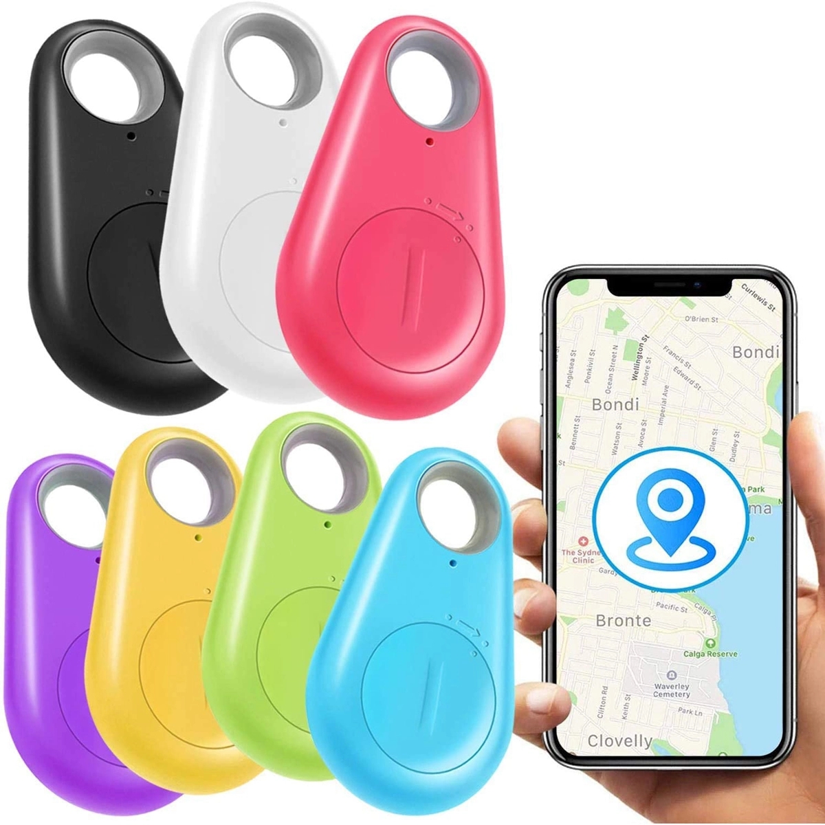 Mini Wireless Smart Anti-Lost Key Tracker 6