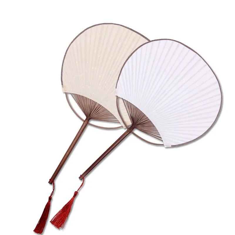 Long Handle Bamboo Fan 5