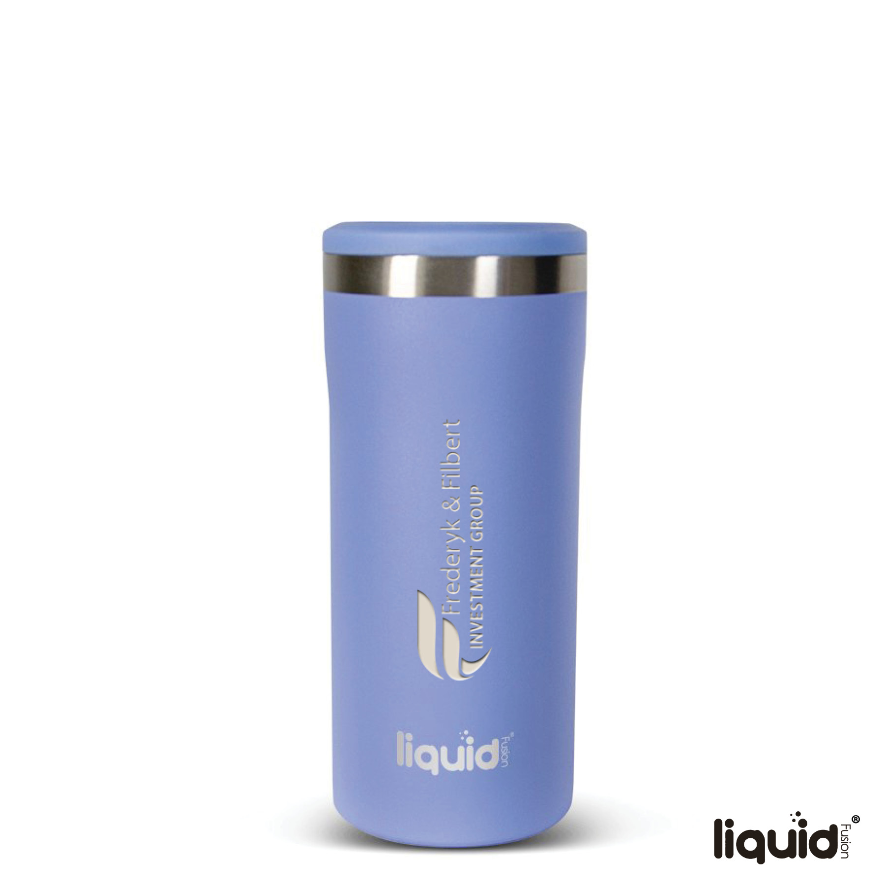 Liquid Fusion® 12 oz. Double Wall, Stainless Steel Skinny Can Cooler 66