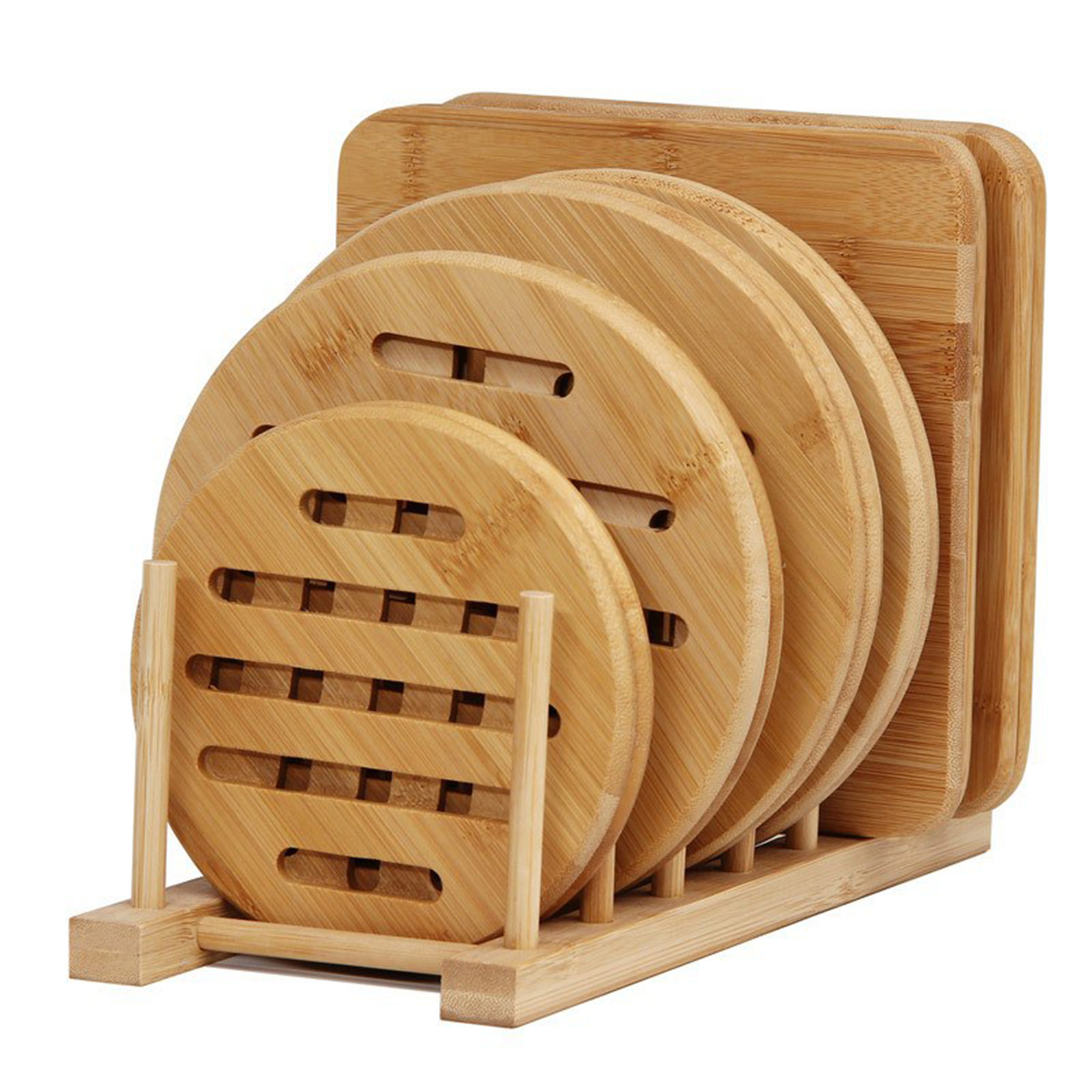 Bamboo Mat Hot Pot Pads 3